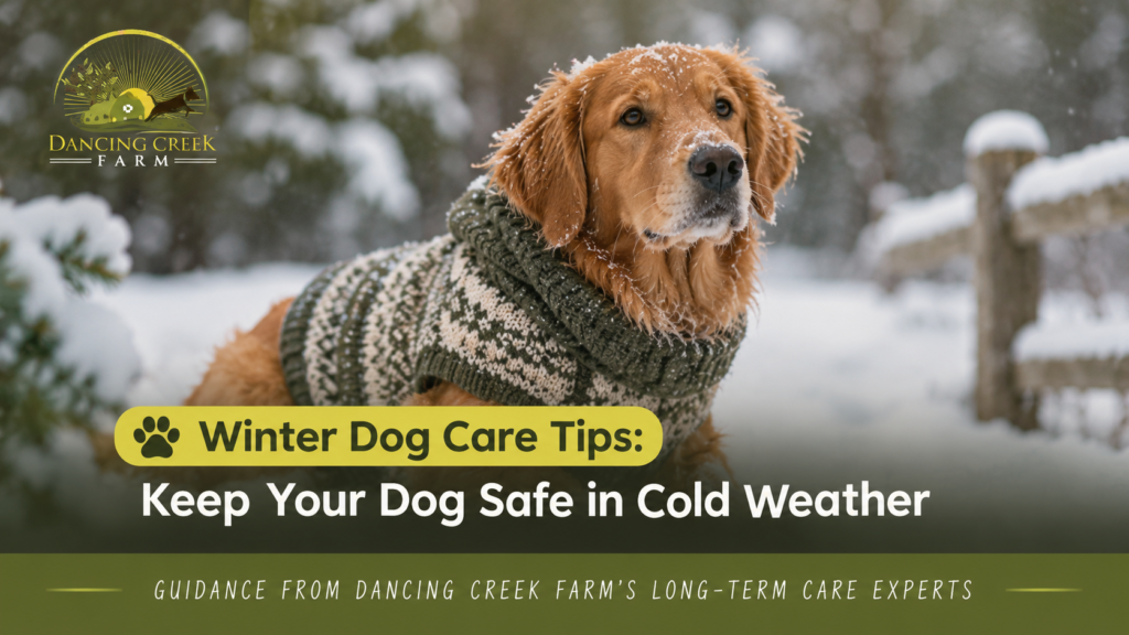 winter dog care tips